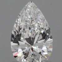 Sustainable 0.45 CT Pear Shape D Color SI1 Clarity Lab Grown Diamond For the Her Way