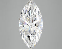 Luxury 4.06 CT Marquise Shape D Color SI1 Clarity Lab grown Diamond For Slow Fire