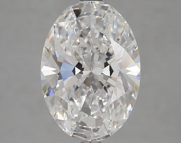 Great 4.06 CT Oval Shape D Color VVS2 Clarity Lab grown Diamond For Sound Time