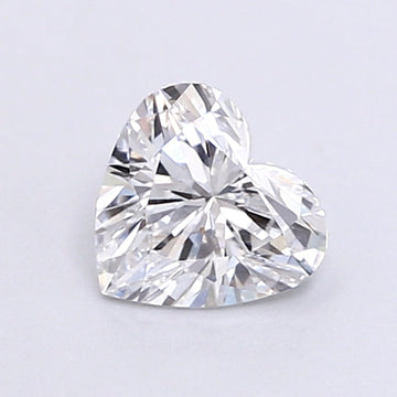 Bright Of 0.49 CT Heart Shape D Color VS1 Clarity Lab Grown Diamond For With Us