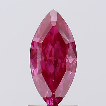Perfect Of 1.50 CT Marquise Shape Fancy Vivid Pink Color VS2 Clarity Lab Grown Diamond For Just Light