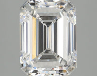 Shiny Of 3.06 CT Emerald Shape D Color VS1 Clarity Lab Grown Diamond For Slow Fire