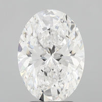 Beauty Of 3.53 CT Oval Shape D Color VS1 Clarity Lab Grown Diamond For Special One Ring