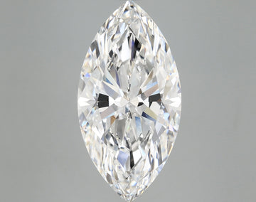 Bright Of 6.01 CT Marquise Shape D Color VS1 Clarity Lab Grown Diamond For Slow Fire