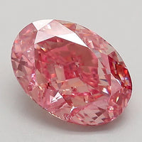 Ultimate Of 2.26 CT Oval Shape Fancy Brownish Red Color VS2 Clarity Moissanite Diamond For Her Stillness