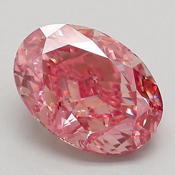 Ultimate Of 2.26 CT Oval Shape Fancy Brownish Red Color VS2 Clarity Moissanite Diamond For Her Stillness