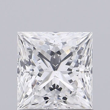 Perfect 1.04 CT Princess Shape D Color VS2 Clarity Lab grown Diamond For Special one Ring