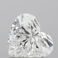Sparkling VVS2 Clarity 1.04 CT Heart Shape E Color Moissanite Diamond For Wedding Ring