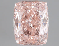 Fantastic 0.35 CT Cushion Shape Fancy Vivid Pink Color VS1 Clarity Lab Grown Diamond For Same Sky