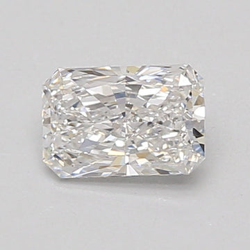 Premium 0.83 CT Radiant Shape E Color VS1 Clarity Lab Grown Diamond For Warm Dusk