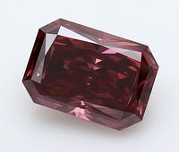 Gift 2.01 CT Radiant Shape Fancy Deep Brown Pink Color VS1 Clarity Lab Grown Diamond For True Lines