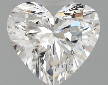 Brilliant Heart Shape E Color 1.01 CT VS1 Clarity Moissanite Diamond For Anniversary Ring