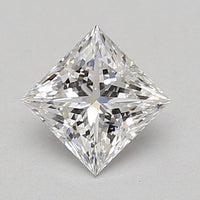Dazzling 0.91 CT Princess Shape F Color VS1 Clarity Lab Grown Diamond For Past Blue