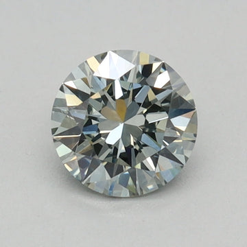 Great choice 0.33 CT Round Shape Fancy Intense Green Color VVS2 Clarity Lab Grown Diamond For Her Stillness