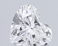 Stylish E Color VS1 Clarity 1.09 CT Heart Shape Moissanite Diamond For special one Ring