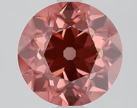 Unique 2.54 CT Antique Shape Fancy Vivid Brownish Pink Color VS1 Clarity Lab grown Diamond For Propose Ring