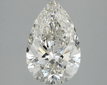 Elegant 2.06 CT Pear Shape G Color VVS2 Clarity Moissanite Diamond For Cocktail Ring