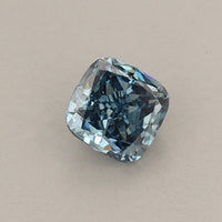 Fantastic 0.39 CT Cushion Shape Fancy Intense Pink Color VS1 Clarity Lab Grown Diamond For Same Sky