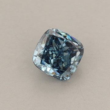 Fantastic 0.39 CT Cushion Shape Fancy Intense Pink Color VS1 Clarity Lab Grown Diamond For Same Sky