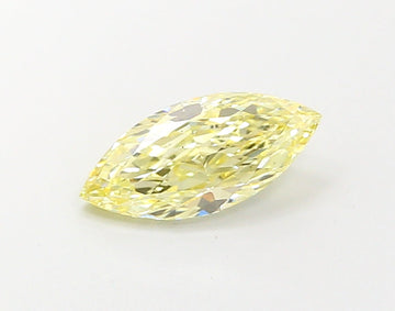 Fantastic Marquise Shape Light Yellow Color 1.27 CT VS2 Clarity Lab grown Diamond For Propose Ring