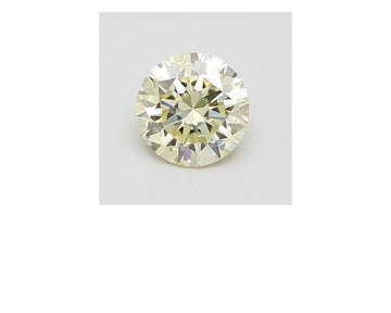 Affordable choice 0.34 CT Round Shape Fancy Yellow Color VVS2 Clarity Lab Grown Diamond For In Between