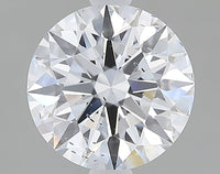 Fine 2.02 CT Round Shape D Color SI2 Clarity Lab Grown Diamond For the Her Smile