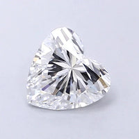 Latest Of 0.48 CT Heart Shape D Color VS1 Clarity Moissanite Diamond For Slow Glow