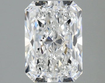 Minimalist 2.02 CT Radiant Shape D Color SI1 Clarity Lab grown Diamond For Hidden Glow