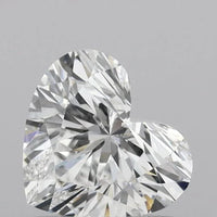 Latest Of 0.80 CT Heart Shape D Color VS1 Clarity Moissanite Diamond For Gold Light