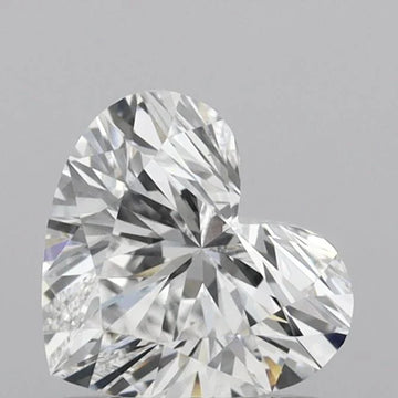 Latest Of 0.80 CT Heart Shape D Color VS1 Clarity Moissanite Diamond For Gold Light
