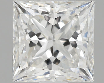 Timeless 0.93 CT Princess Shape F Color VS1 Clarity Lab Grown Diamond For Soft Glow