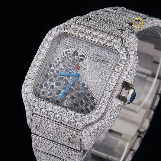 Ivevar's Velocity VVS - Diamond Chronograph with Racing-Grade Rubber Strap