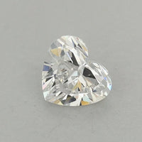Stylish Of 0.43 CT Heart Shape D Color VS1 Clarity Moissanite Diamond For Her Smile