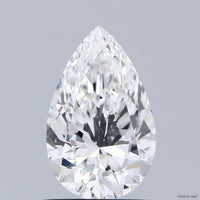Elegant Of 1.02 CT Pear Shape E Color VS1 Clarity Moissanite Diamond For Gift Ring