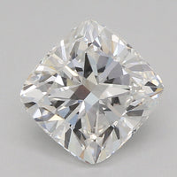 Custom Luxury E Color VVS2 Clarity 1.08 CT Cushion Shape Moissanite Diamond For Special one Ring