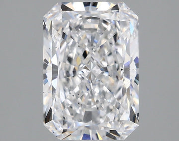 Brilliant 2.04 CT Radiant Shape D Color SI1 Clarity Lab grown Diamond For New Quiet
