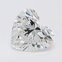 Perfect Heart Shape 1.07 CT D Color VS1 Clarity Lab grown Diamond For her Ring