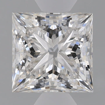 Luxurious 0.95 CT Princess Shape F Color VS1 Clarity Lab Grown Diamond For True North