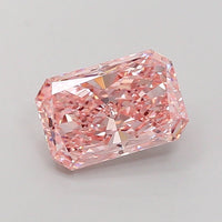 Cocktail 3.00 CT Radiant Shape Fancy Intense Pink Color VS2 Clarity Lab Grown Diamond For One Touch