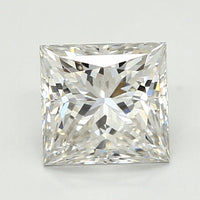 High Quality VVS2 Clarity 1.23 CT Princess Shape H Color Lab grown Diamond For Anniversary Ring