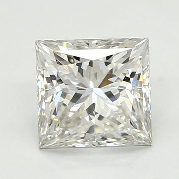 High Quality VVS2 Clarity 1.23 CT Princess Shape H Color Lab grown Diamond For Anniversary Ring