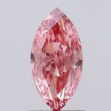 Fine Marquise Shape 1.40 CT Fancy Vivid Pink Color VVS2 Clarity Lab grown Diamond For Surprise Ring