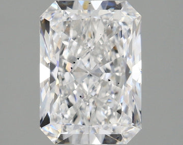 Sustainable 2.06 CT Radiant Shape D Color SI1 Clarity Lab grown Diamond For Deep Ease