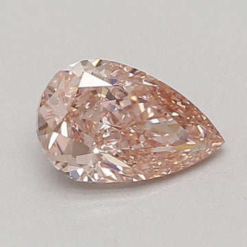 Classic 0.92 CT Pear Shape Fancy Intense Pink Color VS2 Clarity Lab Grown Diamond For After Her