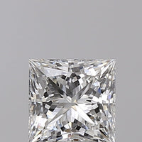 Sustainable E Color 1.02 CT Princess Shape VVS2 Clarity Lab grown Diamond For Birthday Ring