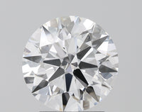 Ultimate 2.43 CT Round Shape D Color SI2 Clarity Lab Grown Diamond For the First Rain