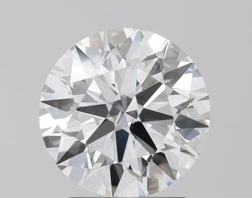 Ultimate 2.43 CT Round Shape D Color SI2 Clarity Lab Grown Diamond For the First Rain
