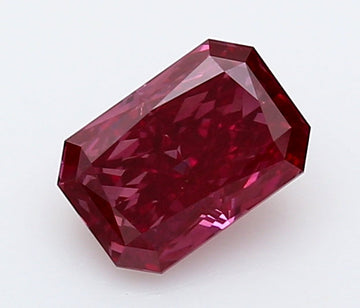 Latest Fancy Deep Pink Color VS2 Clarity 1.06 CT Radiant Shape Moissanite Diamond For her Ring