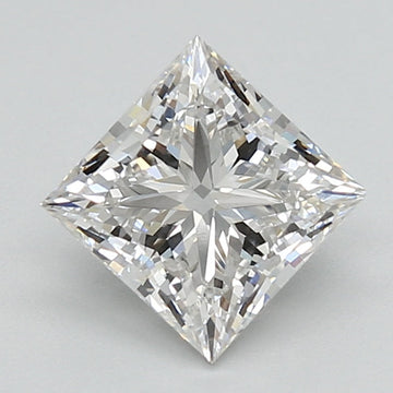 Affordable Princess Shape G Color 1.39 CT VVS2 Clarity Lab grown Diamond For Propose Ring