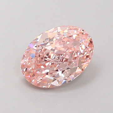 Premium Oval Shape Fancy Intense Pink Color 1.09 CT VS1 Clarity Moissanite Diamond For Surprise Ring